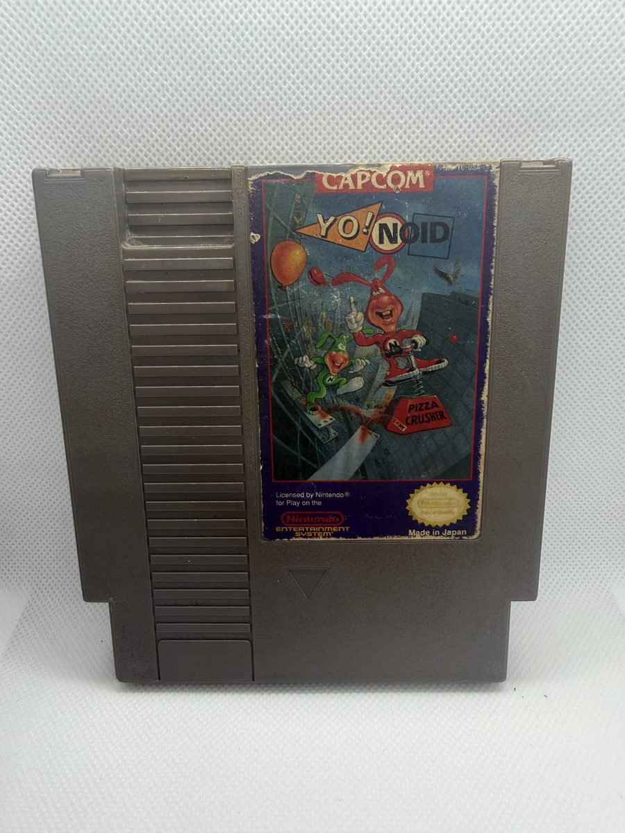 Yo! Noid — front label, for identification